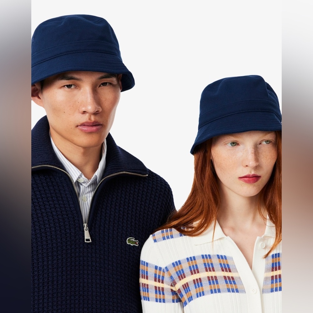 Vintage Lacoste Cotton Unisex Bucket Hat Size S/M